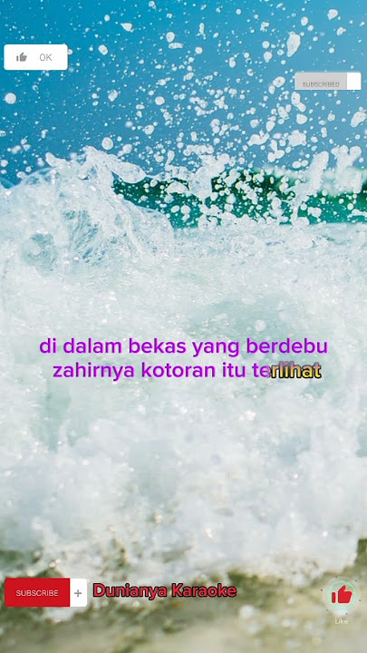 Suci dalam debu karaoke full lirik.vidio lengkapnya silahkan cek di channel @DunianyaMusikkaraoke