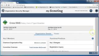 Key 3 - How to add a Training Manager