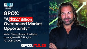 Water Tower Research x GPO Plus (GPOX) - Brett Pojunis on Building a $327B Opportunity