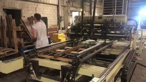 SF9026-U  automatic nailing machine for pallet recycling