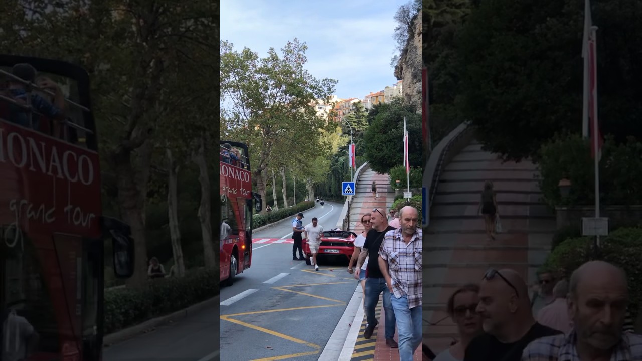 When the Police Stop You in Monaco and You Don't Want to Pay the Fine🏃🏼‍♂️💨