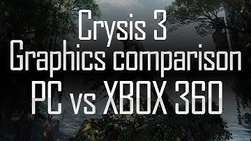 Crysis 3: PC (Ultra) vs XBOX 360 (Graphics comparison)
