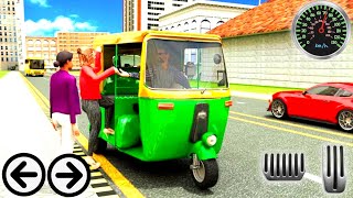 Tuk Tuk Rickshaw Driving Simulator 2024 - Real Tuk Tuk Heavy Driver [Android Gameplay] [HD] screenshot 4