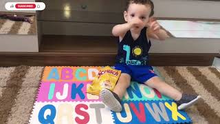 Bernardo learns English Alphabet with ABC Song