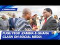 Fugu feud: Zambians and Ghanaians clash on social media over president's outfit