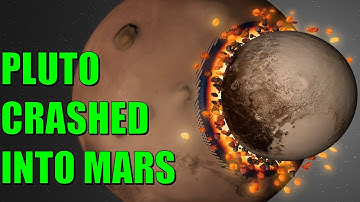 What if Pluto collides with Mars (universe sandbox 2)