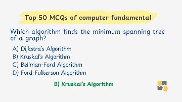 TOP 50 Computer Fundamental MCQs | Test Your Knowledge! 💻