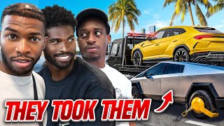 SHEDEUR AND SHILO GOT THEIR CARS TOWED IN MIAMI??