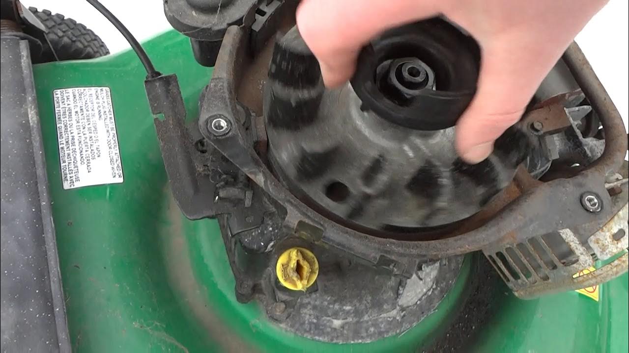 how to check for no compression without tools weedeater lawnmower