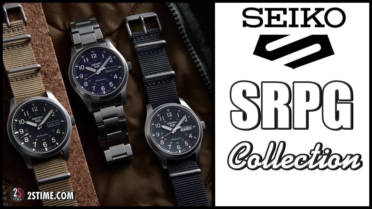 SEIKO SRPG Collection | Best Field Military Design Under 300$