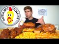 I LOVE Daves Hot Chicken Mukbang - Nashville Hot Chicken + Donut Chicken Sandwich + Mac N Cheese +