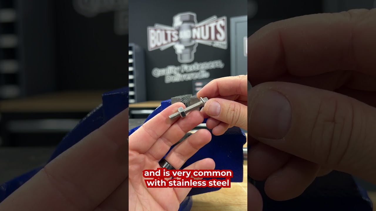 Задирающийся крепеж из нержавеющей стали! 