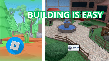 BUILDING tutorial for BEGINNERS! | Roblox Studio