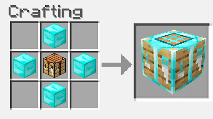 7 New Ways to Craft With Diamond In Minecraft!