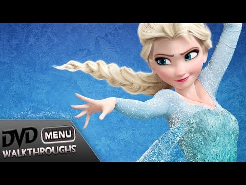 Frozen (2013, 14) DvD Menu Walkthrough