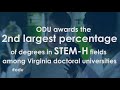 Get To Know ODU STEM H Degrees 