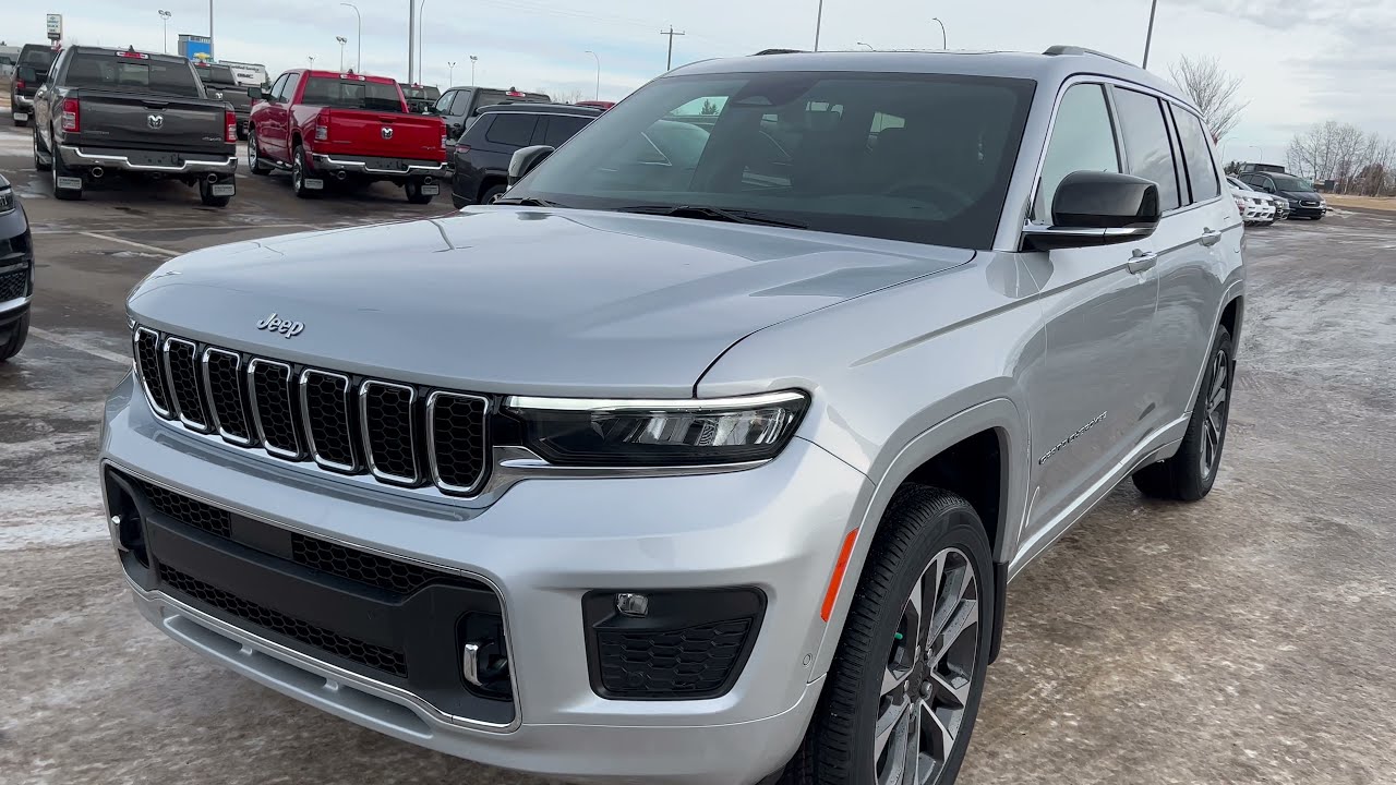 2022 JEEP GRAND CHEROKEE L OVERLAND HEMI - SD509389 - YouTube