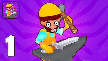 Blacksmith Idle: Sword Maker - Miner Tycoon Game - Part 1 - Gameplay Walkthrough