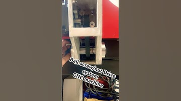 ￼ CNC machine ball screw / nut drive system update #shorts #cncmachine #ballscrew #diycncmachine