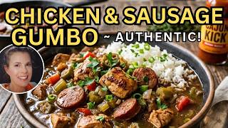 Easy Chicken & Sausage Gumbo!