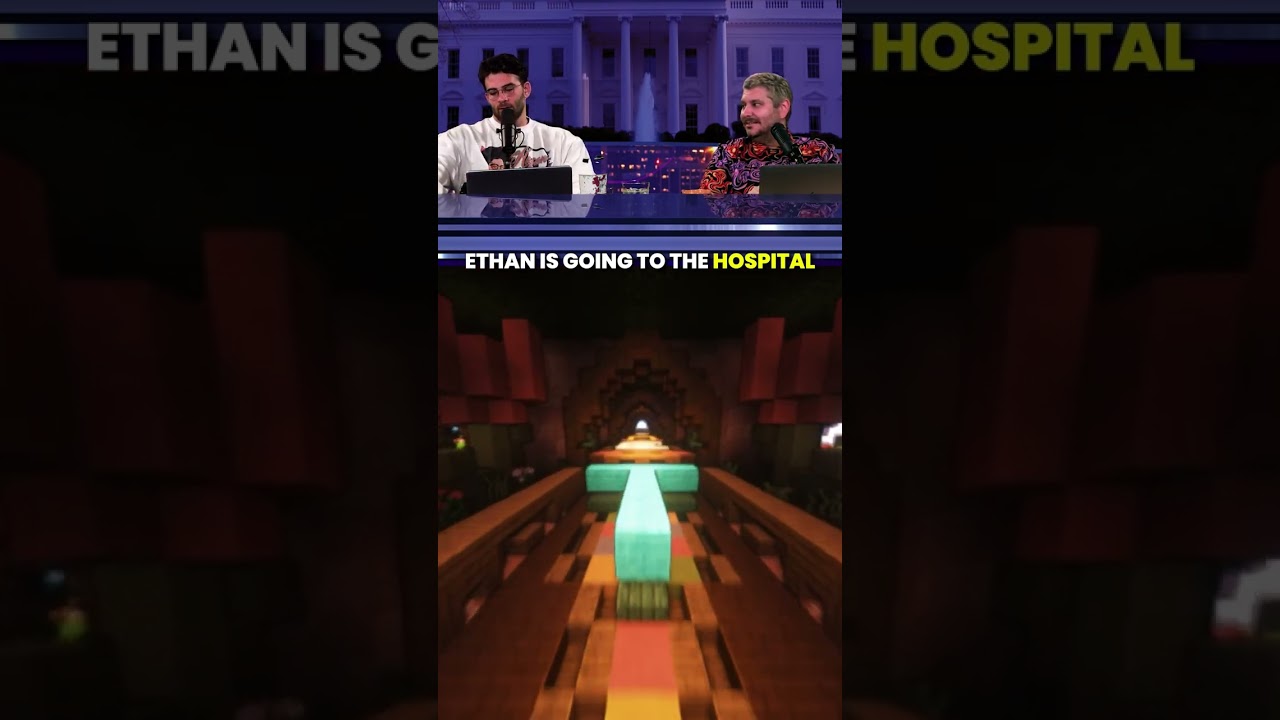 Ethan had to go to the hospital because...