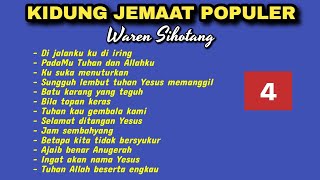 Lagu Rohani Kidung Jemaat Populer - Waren Sihotang (part 4)