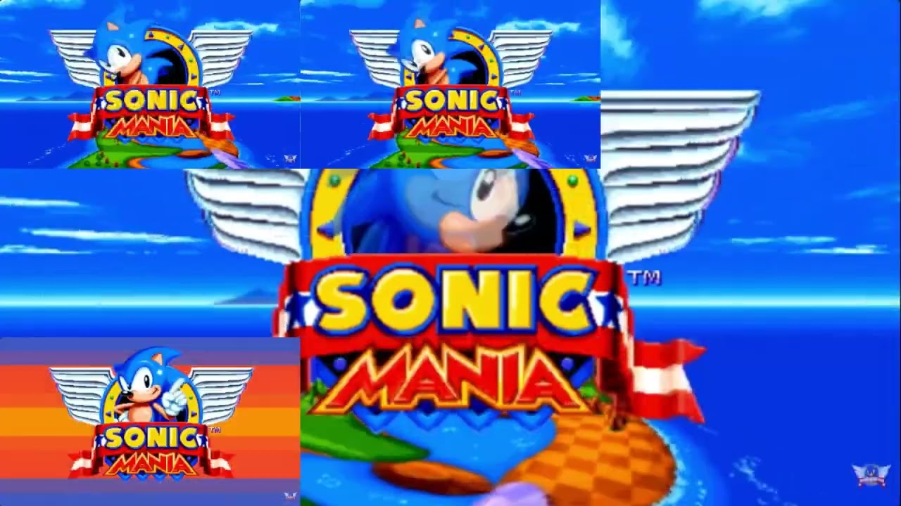 (RQ) Sonic Mania Title Screen - Music has a Sparta AntiVenom Remix