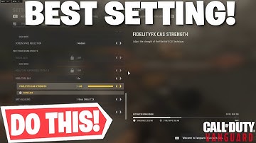 Vanguard - The BEST Setting In The Entire Game! How To INCREASE Visibility By 100%!