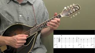 Clinch Mountain Backstep | Beginner Bluegrass Mandolin Lesson With Tab chords