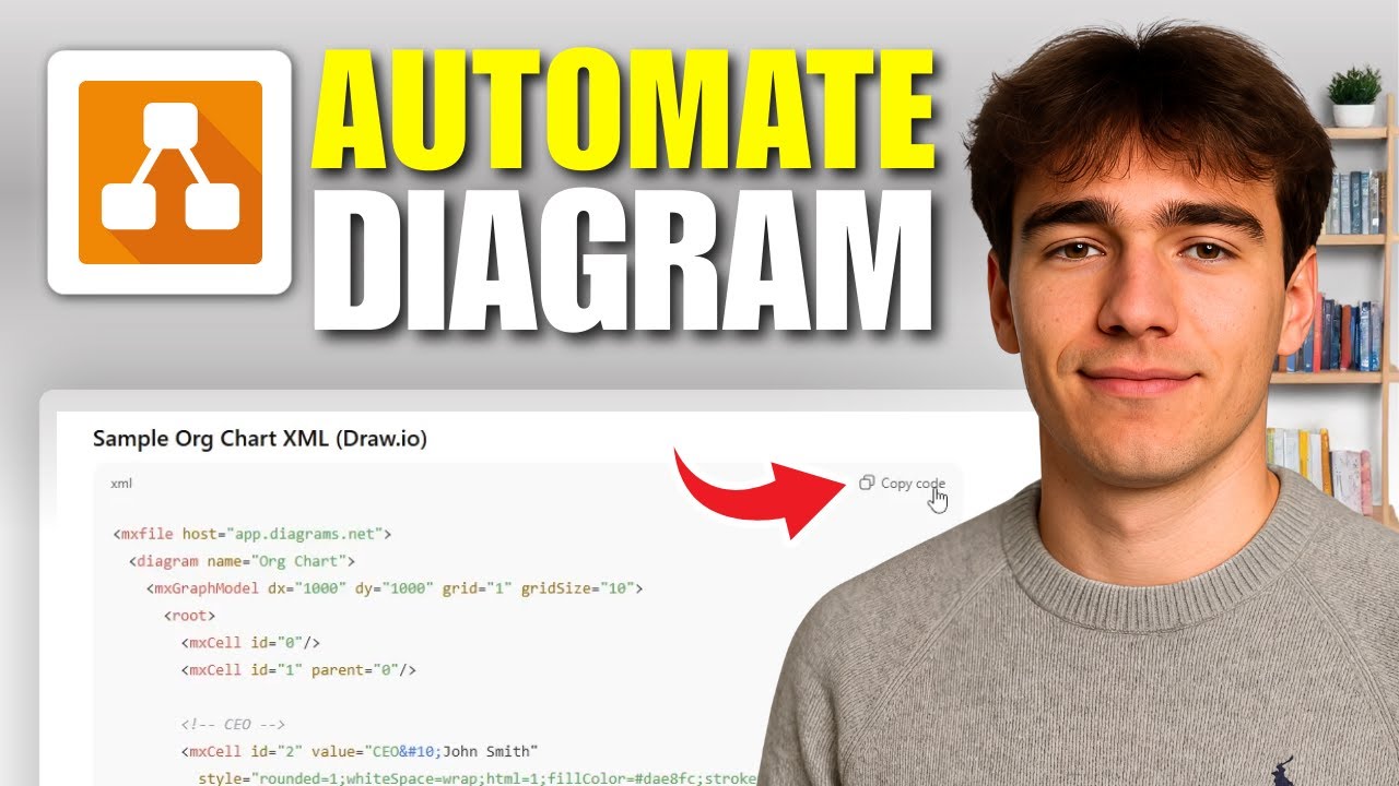 How To Automate Draw.io Diagrams With Chatgpt (Tutorial 2026) - YouTube