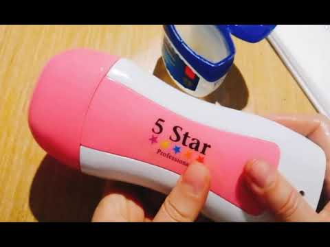 How To Use A Wax Device To Remove Hair At Home Step By Step