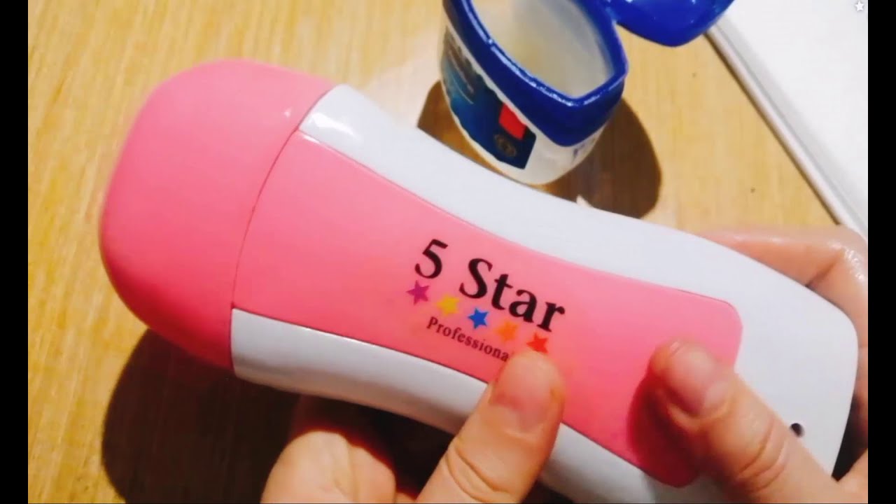 طريقة استخدام جهاز الشمع لازالة الشعر في المنزل خطوة بخطوة