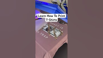 Learn How To Print T-Shirts - Link In Profile 🚀👕 #tshirtprinting #afacere #businessideas