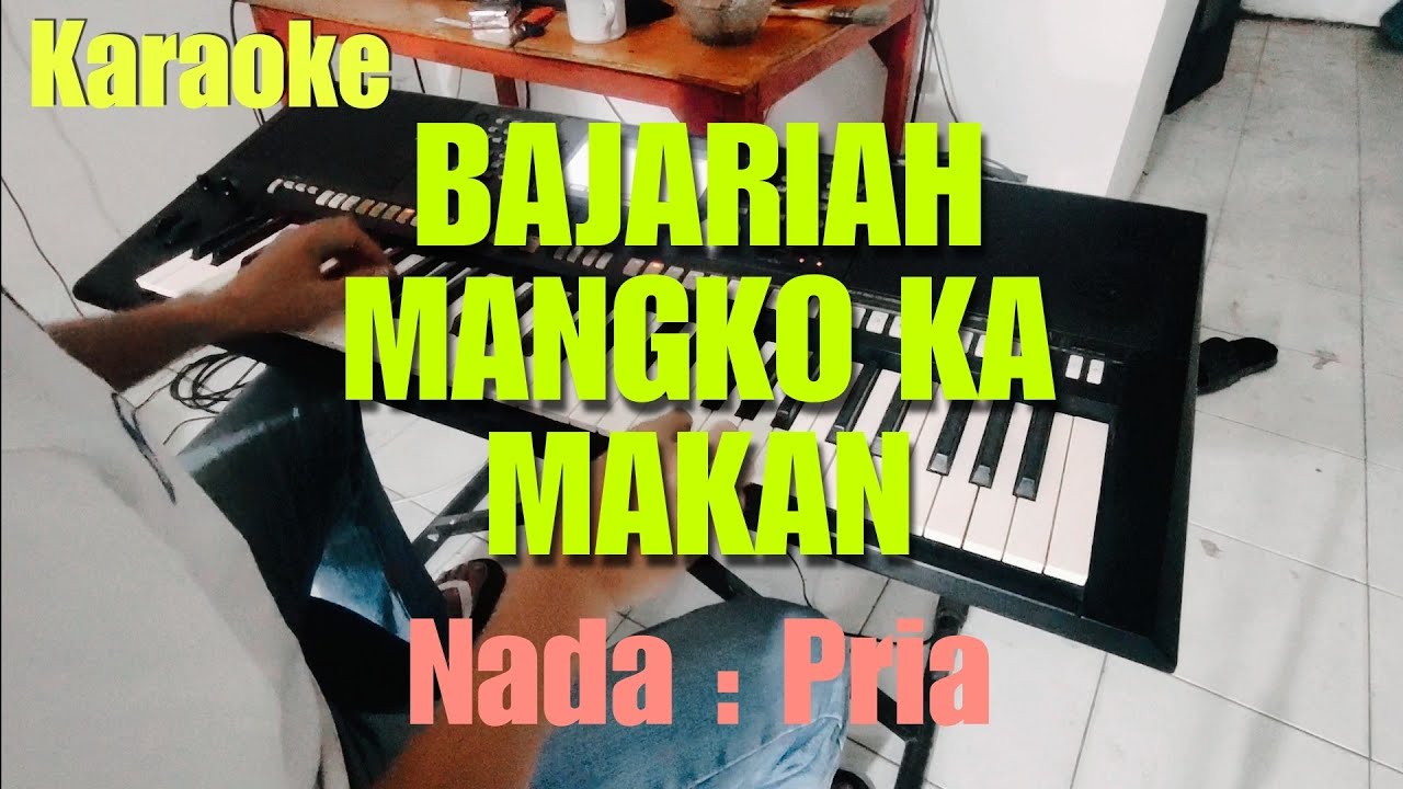 Bajariah mangko ka makan || Karaoke nada pria || Lagu minang terbaru || Daniel maestro