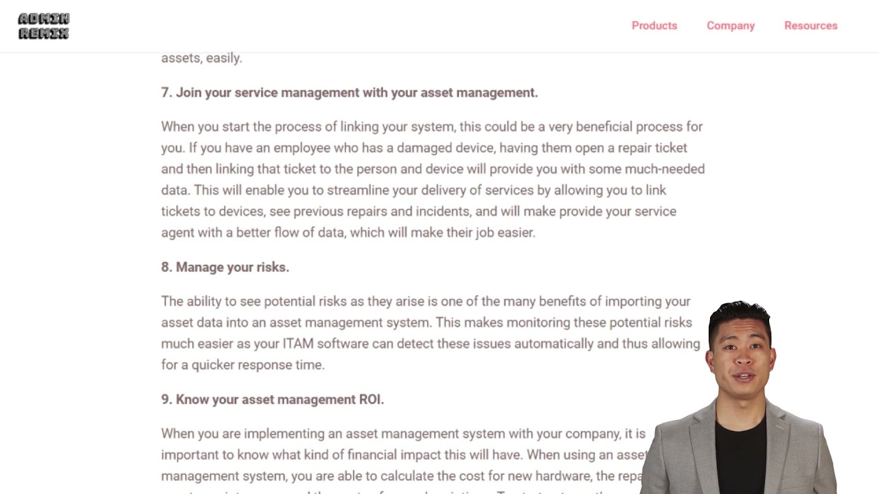 IT Asset Management Fundamentals Checklist