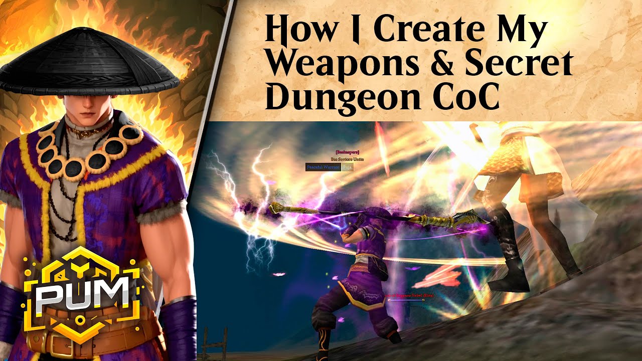 How I Create My Weapons & Secret Dungeon CoC - 9Dragons Awaken