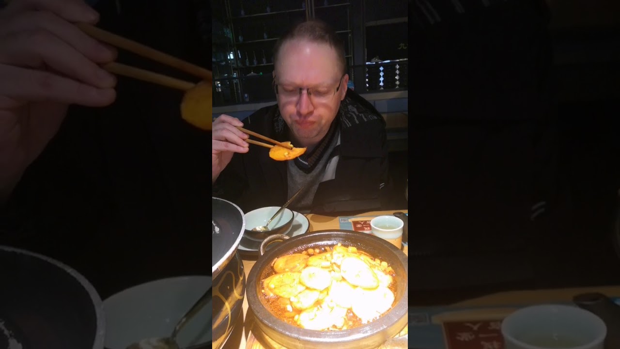 Eating local Chongqing food Part 3  #shorts | Aaron Sawich