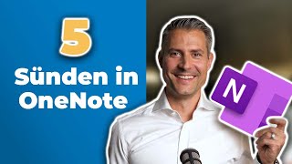 OneNote: Die 5 grössten Sünden im digitalen Notizbuch