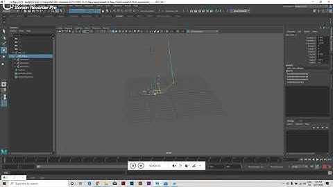 Leg IK (Inverse kinematics) with POLE Vector Constraint l Maya Rigging