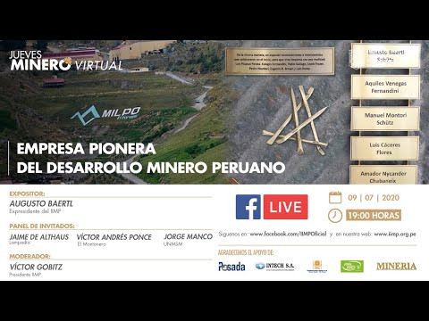 Jueves Minero: Milpo: empresa pionera del desarrollo minero peruano
