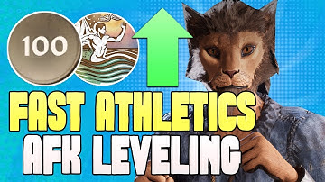 Oblivion Remastered Fast Athletics LEVEL UP AFK (Nor Glitch or Exploit Leveling)