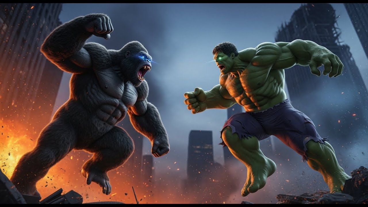 The ULTIMATE Showdown: Uncovering the Top best fights of Kong and Hulk!