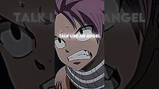 Natsu Looking Like Angel Edit