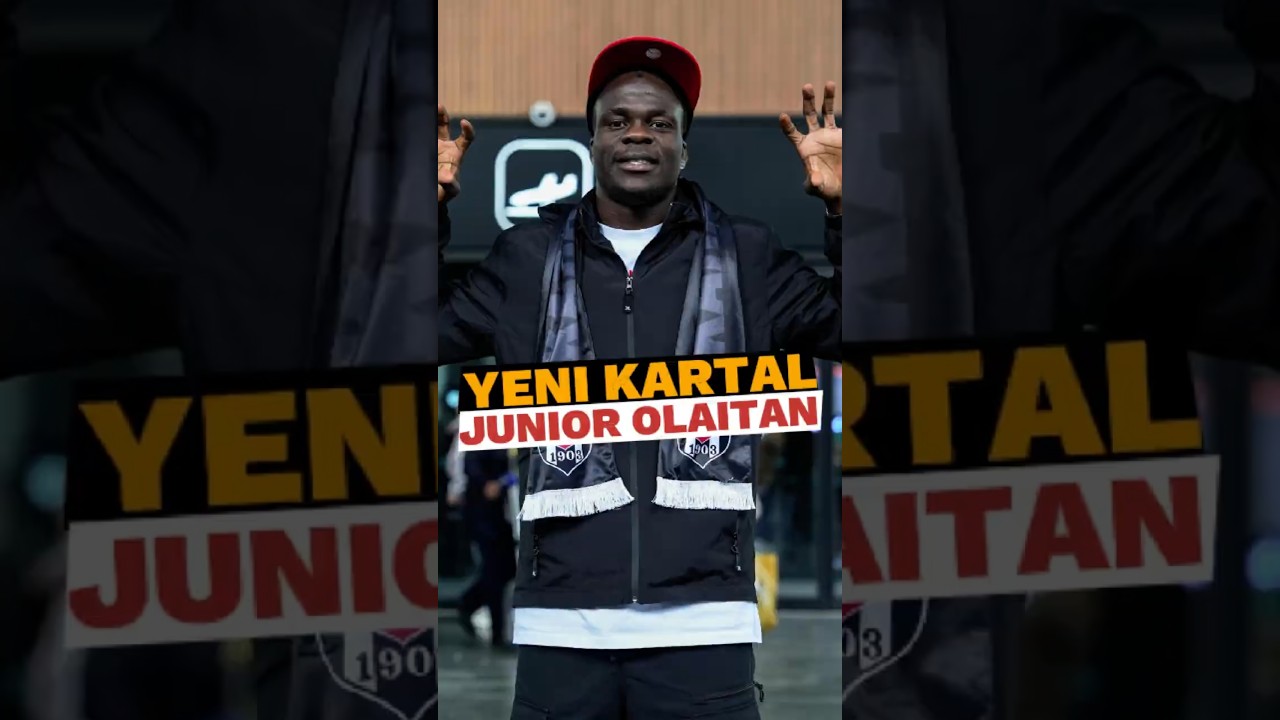 Beşiktaş'ın yeni 10 numarası: Junior Olaitan