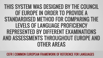 ITTT Glossary – CEFR