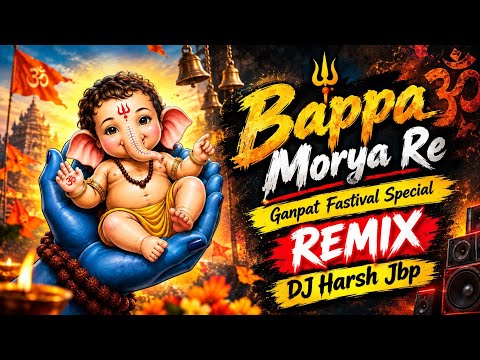 Bappa Moriya Re | Dhol Tasha Mix | Ganpati fastival Special | Remix Dj Harsh Jbp | Dj Anurag JBP