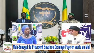 Espace De Vérité: Mali-Sénégal: le Président Bassirou Diomaye Faye en visité au Mali