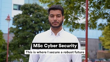 MSc Cyber Security | This is where I secure a robust future