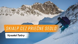 Vysoké Tatry - Skialp cez Priečne sedlo