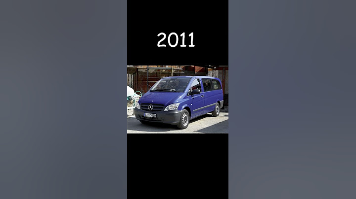 Mercedes-Benz V-Class\Vito evolution (1996-now)